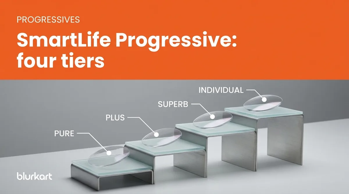 ZEISS Progressive SmartLife: Pure, Plus, Superb, Individual