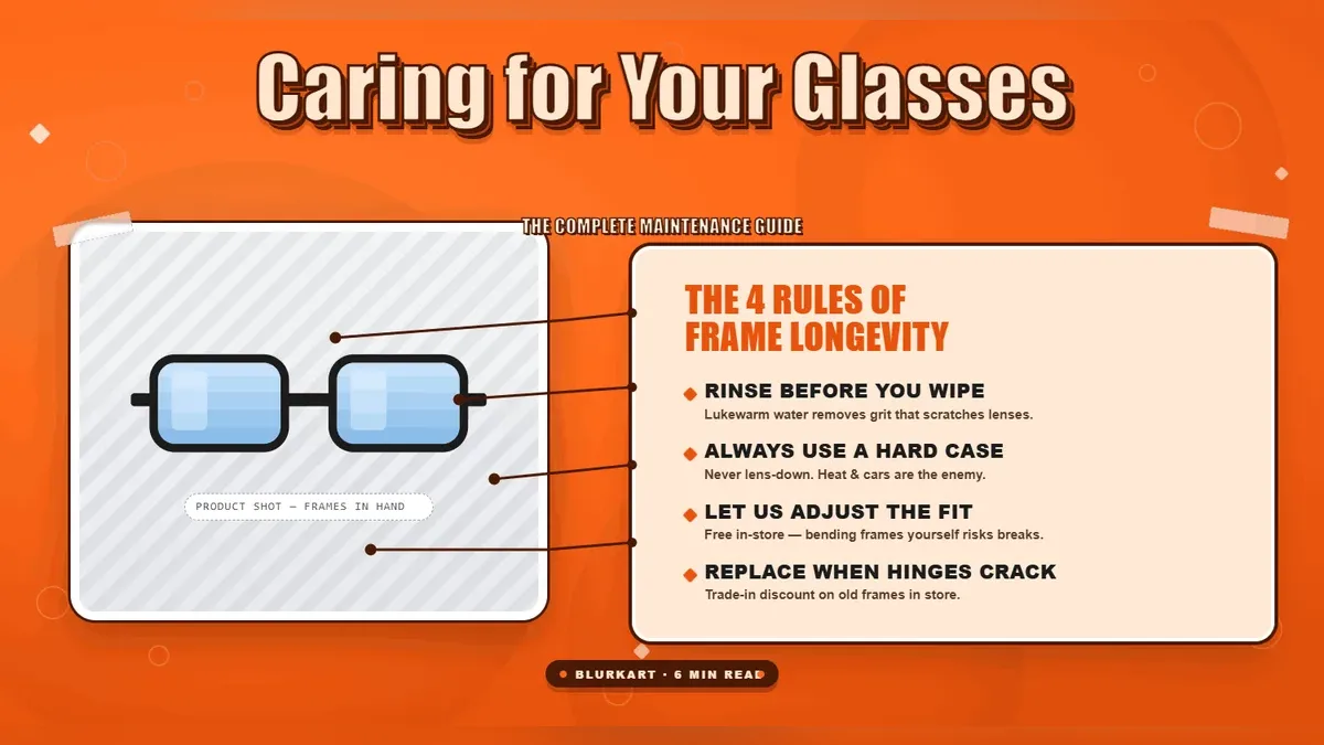 Caring for Your Glasses: The Complete Maintenance Guide