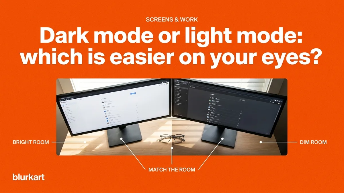 Dark mode vs light mode: which is easier on your eyes?