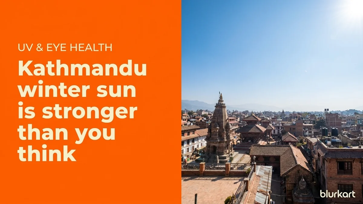 Kathmandu winter sun is stronger than you think