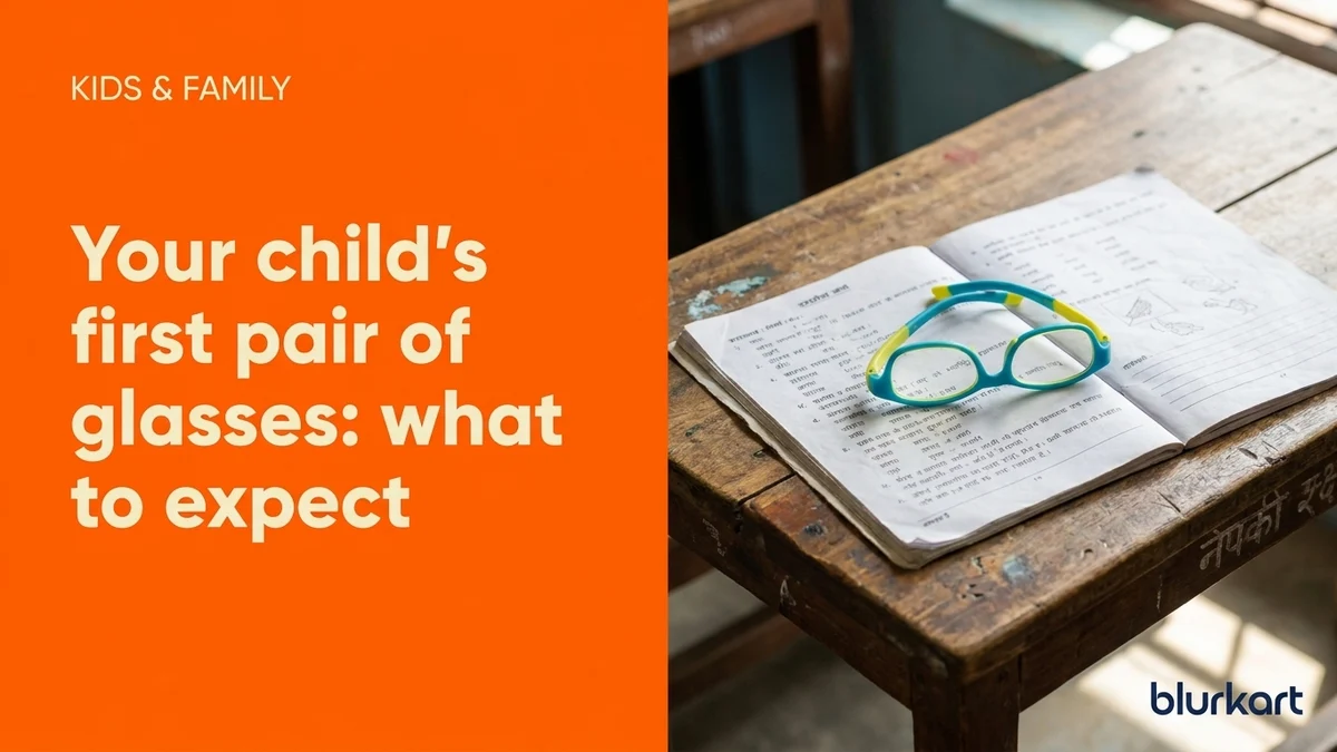 Your child's first pair of glasses: what to expect