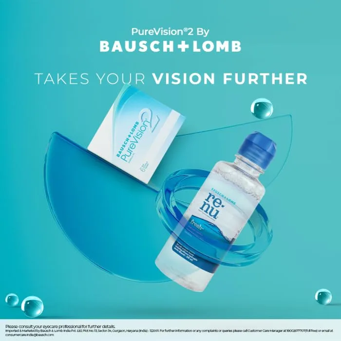 Bausch & Lomb PureVision2 Spherical Contact Lenses – Monthly Disposable Silicone Hydrogel view 6