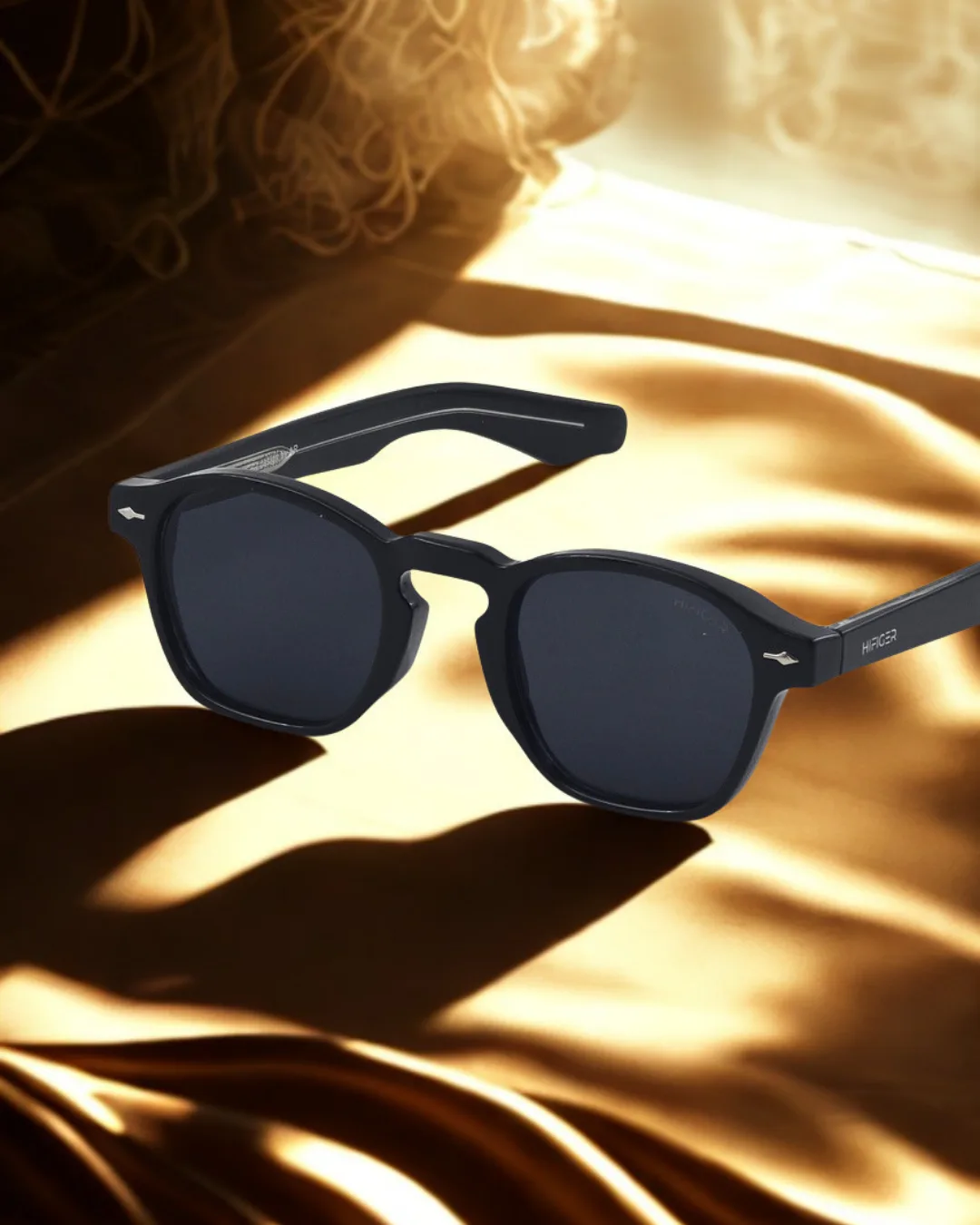 Hilfiger Premium Square Acetate Sunglasses – Full UV Protection (Unisex)