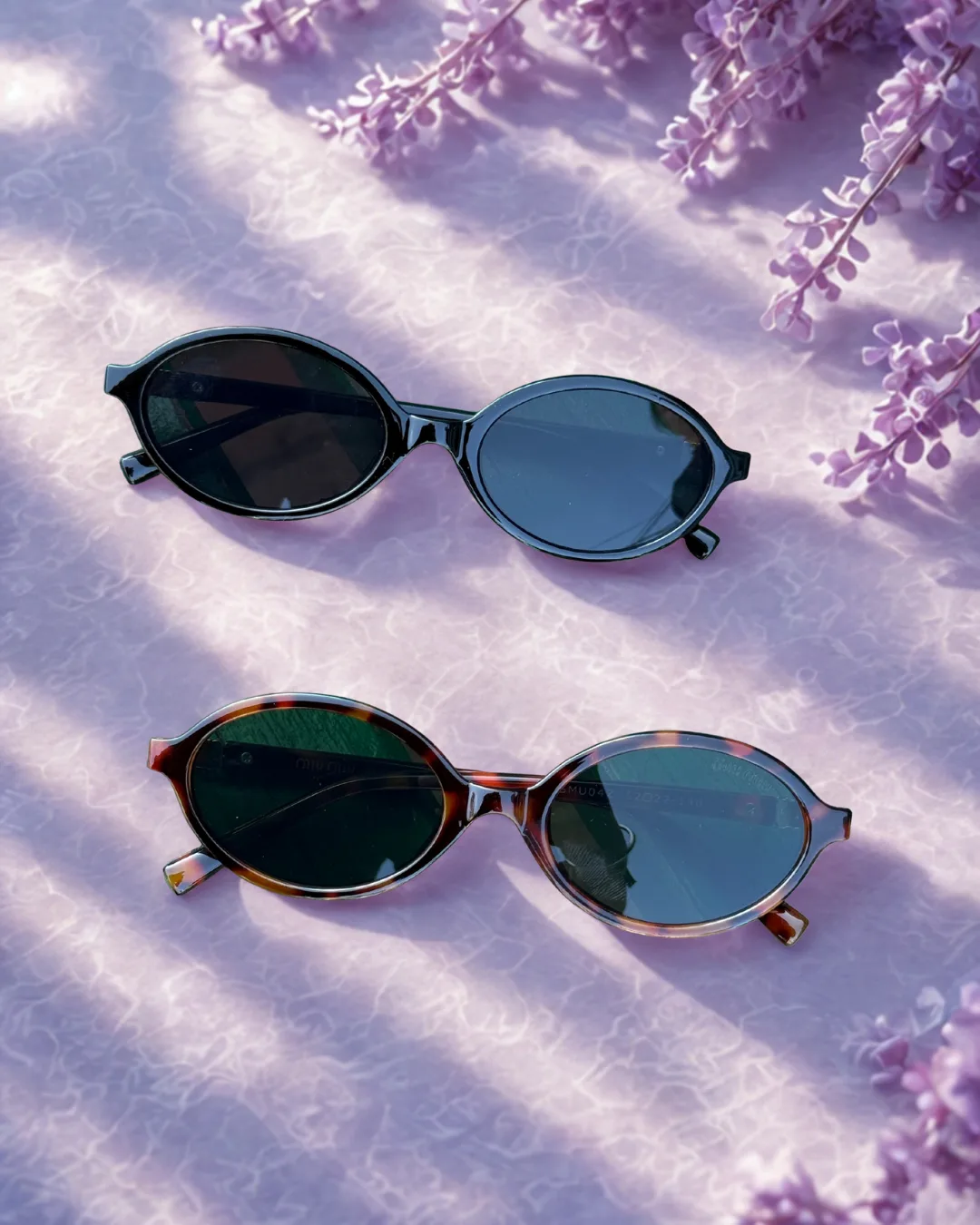 Blurkart Premium Oval Sunglasses – Full UV Protection (Unisex)
