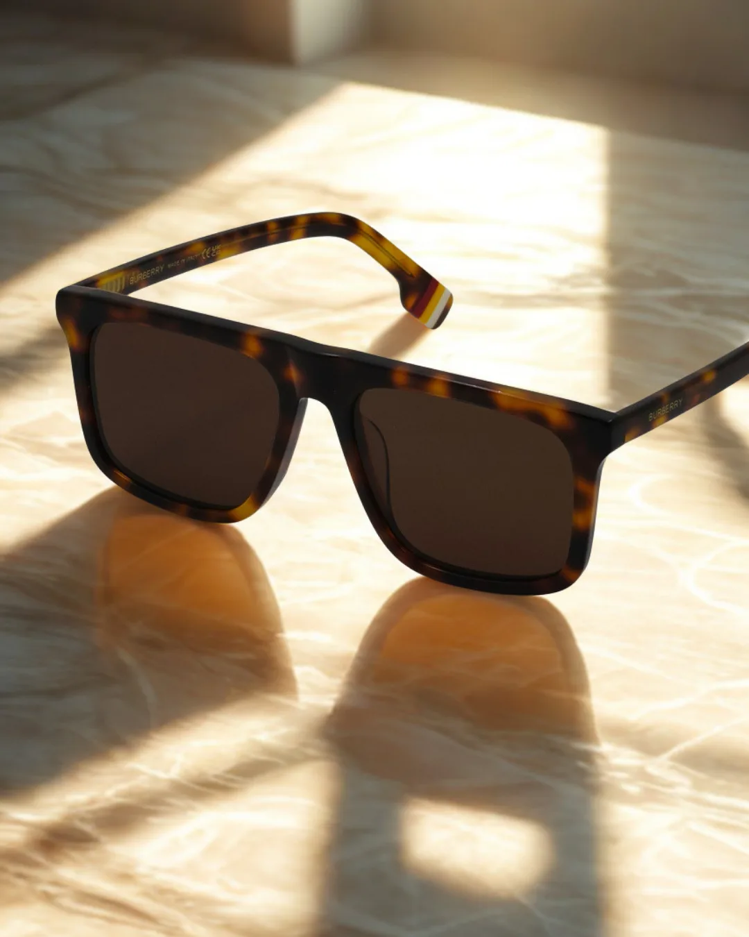 Panther Square Acetate Sunglasses