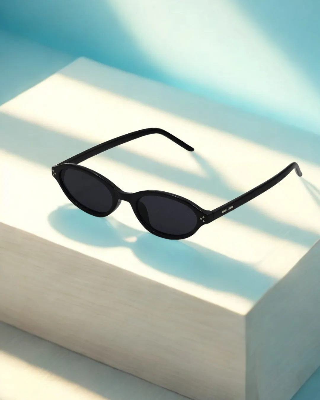 Siren Modern Cat-Eye Sunglasses view 2