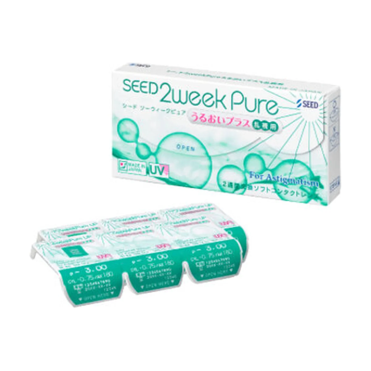 SEED 2week Pure Toric Contact Lenses for Astigmatism