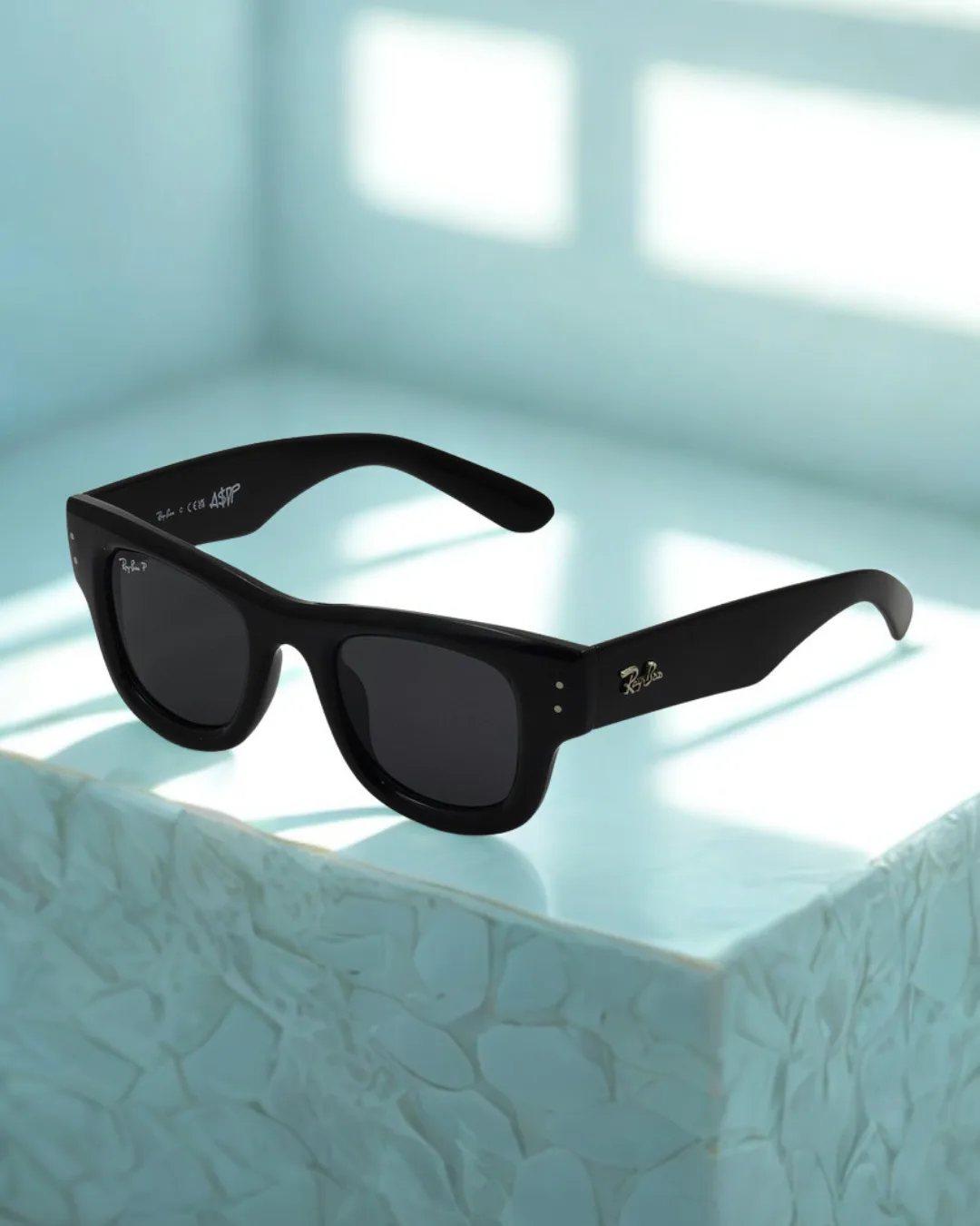 Cyber AWGE-Inspired Wrap Sunglasses view 2