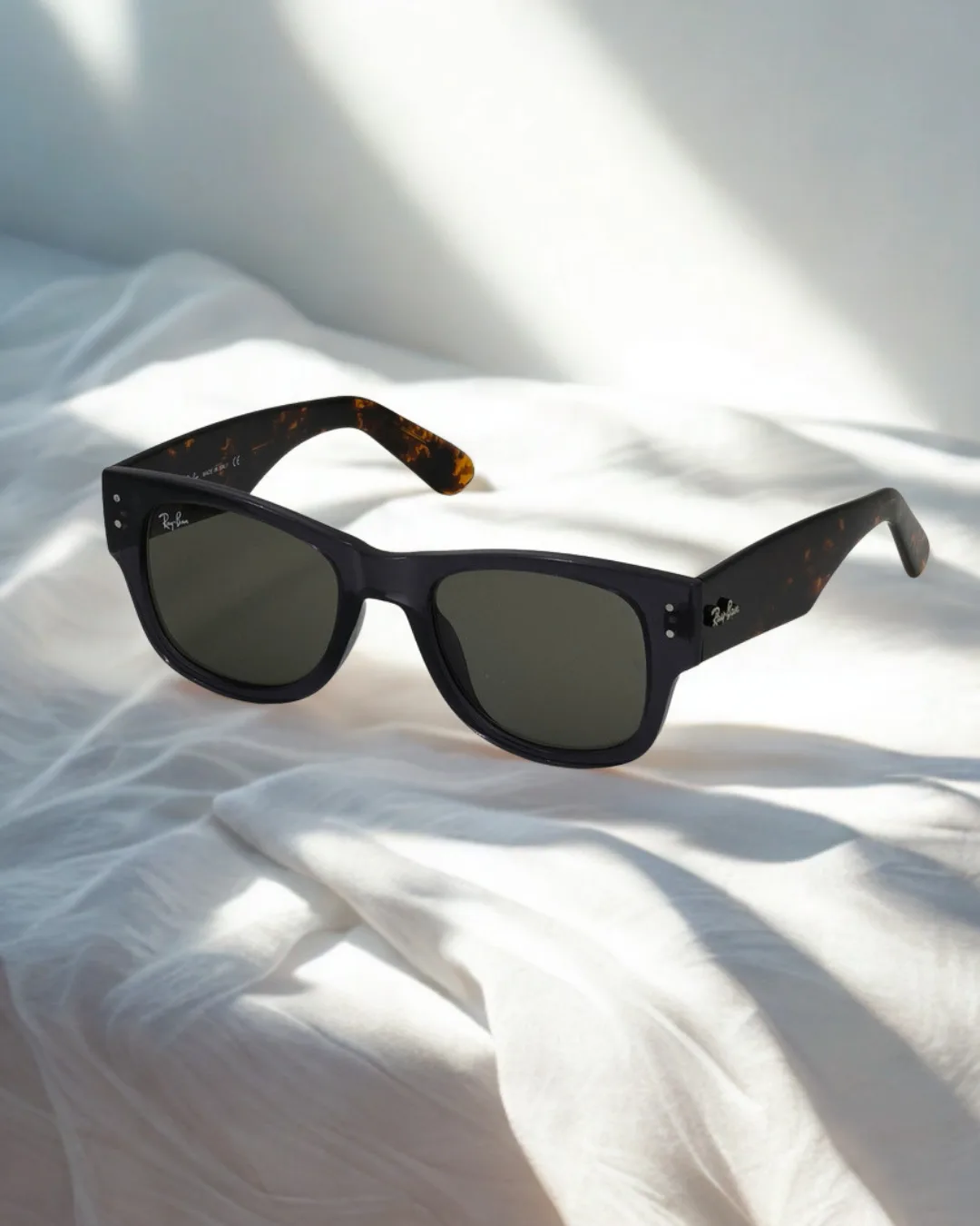 Icon Wayfarer Acetate Sunglasses view 2