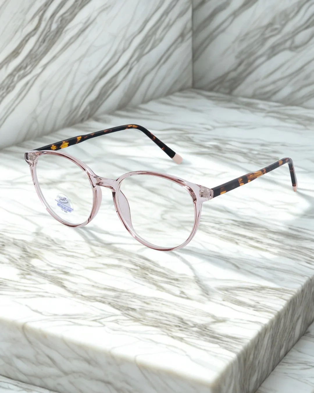 Blurkart Premium Round Prescription Frame – Blue Light Protection (Unisex) view 2