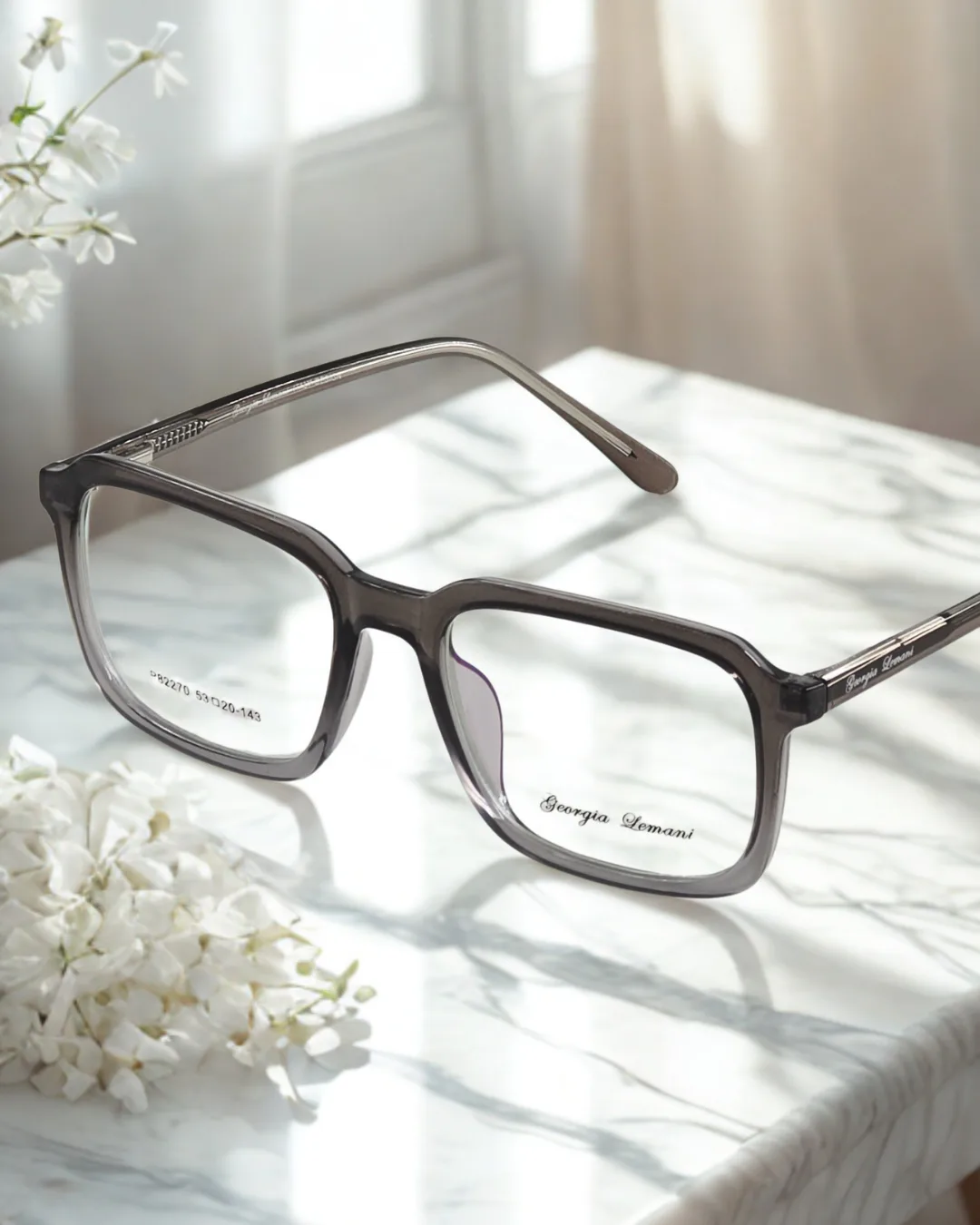 Blurkart Premium Square Prescription Frame (Unisex)