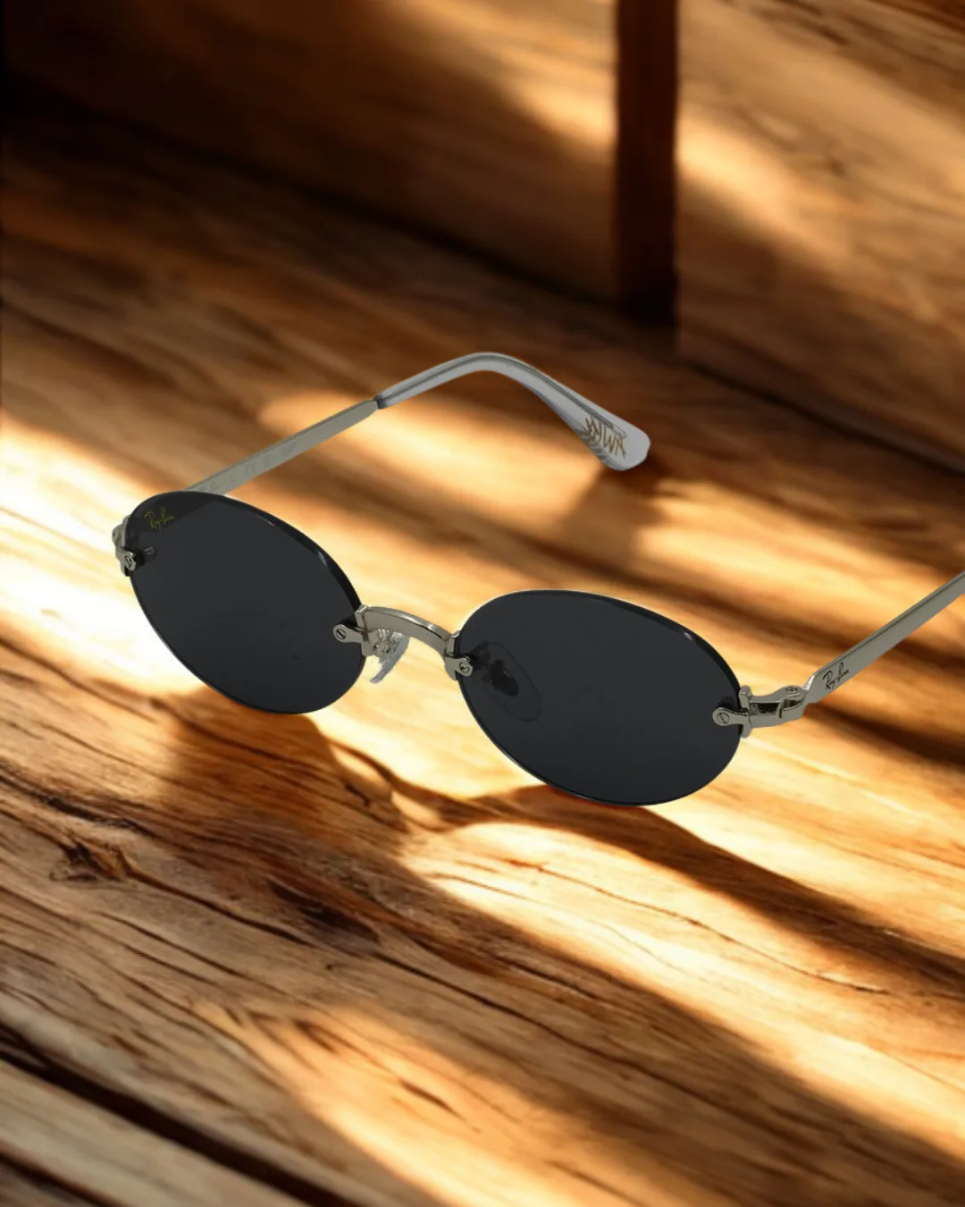 Horizon Rimless Metal Sunglasses