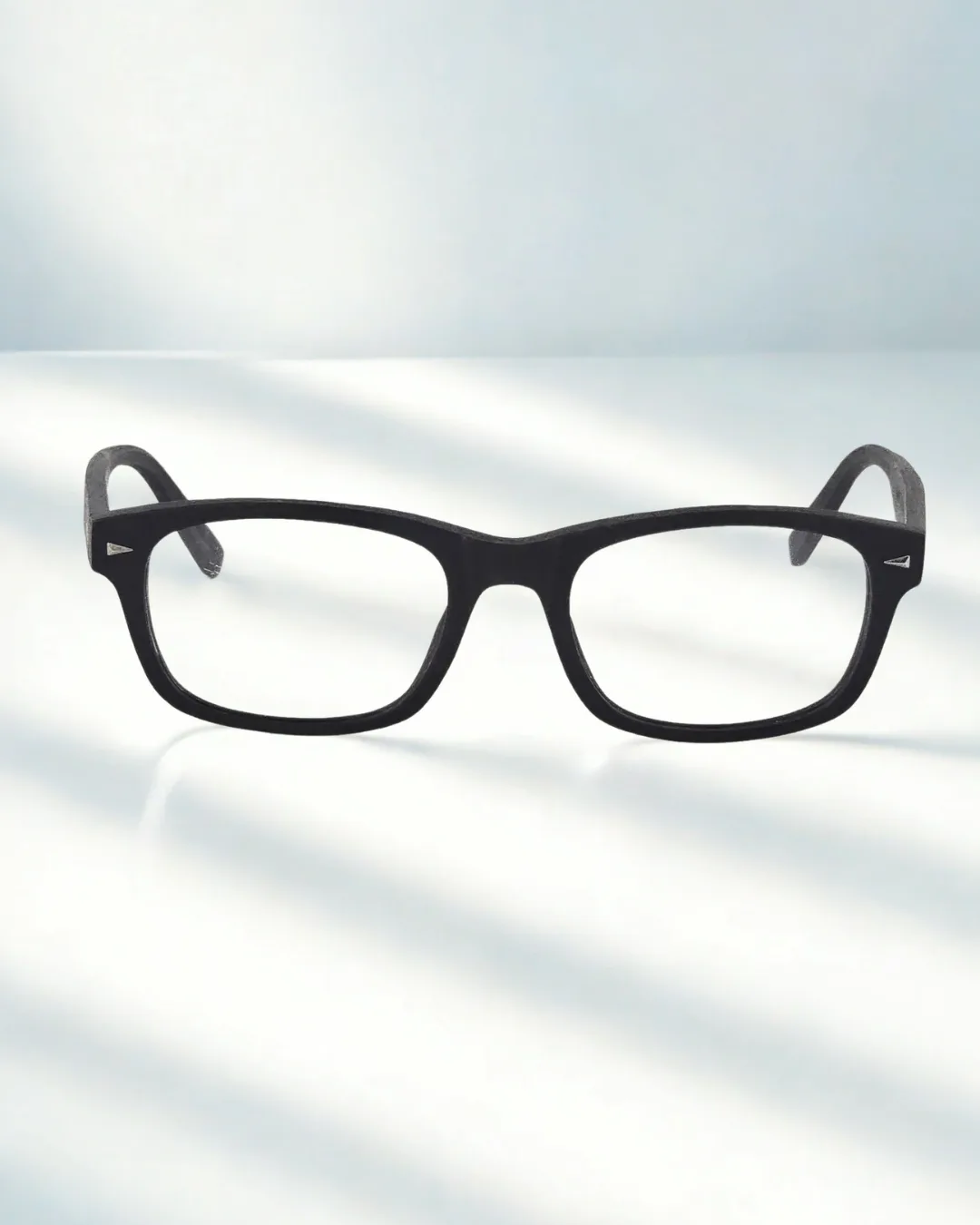 Blurkart Premium Rectangle Prescription Frame – Wooden Finish with Blue Light Protection (Unisex) view 2