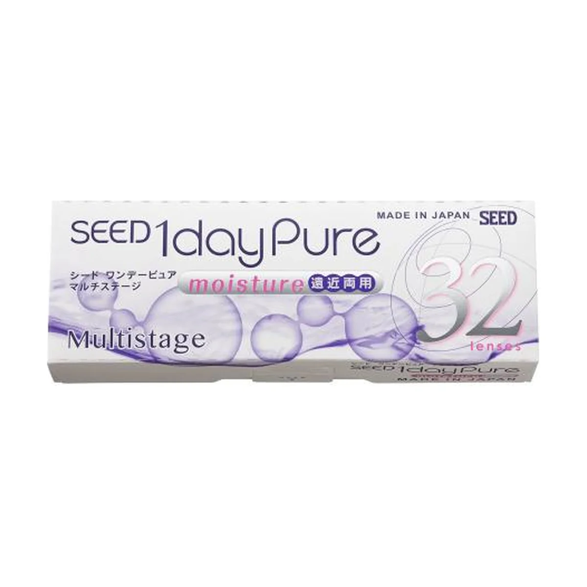 SEED 1dayPure Multistage Multifocal Daily Lenses - 32 Lens Pack