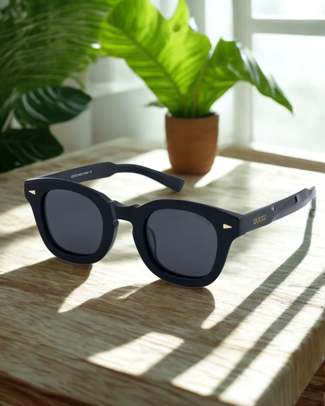 Gucci Premium Square Sunglasses – Full UV Protection (Unisex)