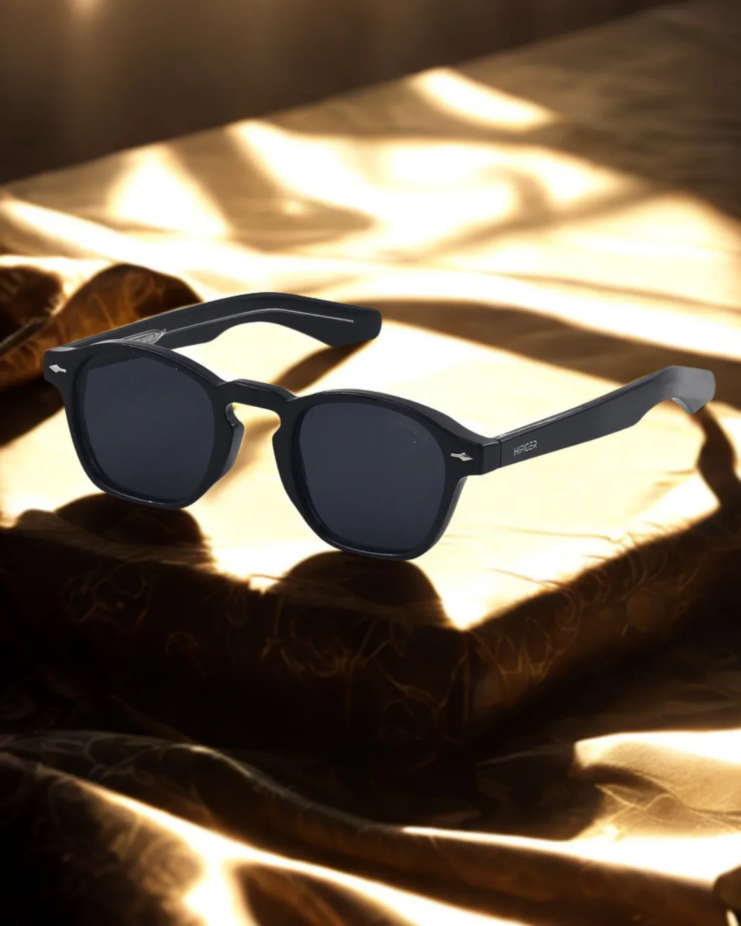 Hilfiger Premium Square Acetate Sunglasses – Full UV Protection (Unisex) view 2
