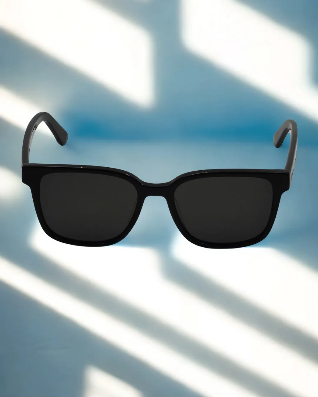 Obsidian Square Acetate Sunglasses view 3