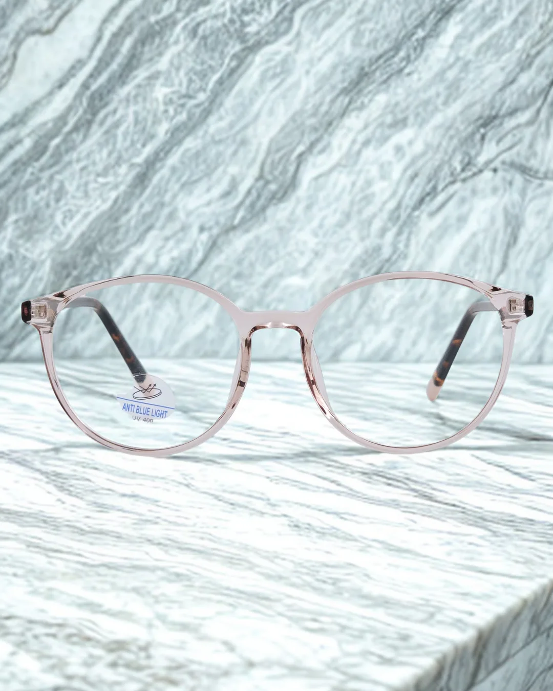 Blurkart Premium Round Prescription Frame – Blue Light Protection (Unisex) view 3
