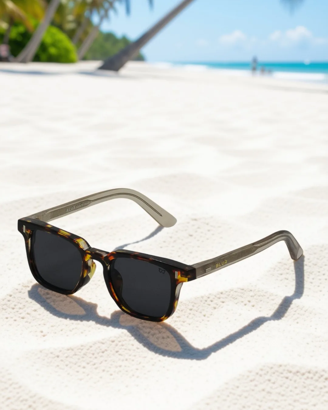 Cassian Retro Square Sunglasses