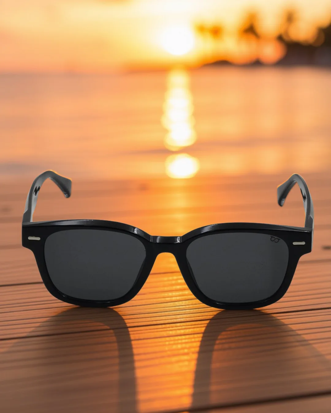 Sovereign Square Acetate Sunglasses view 3