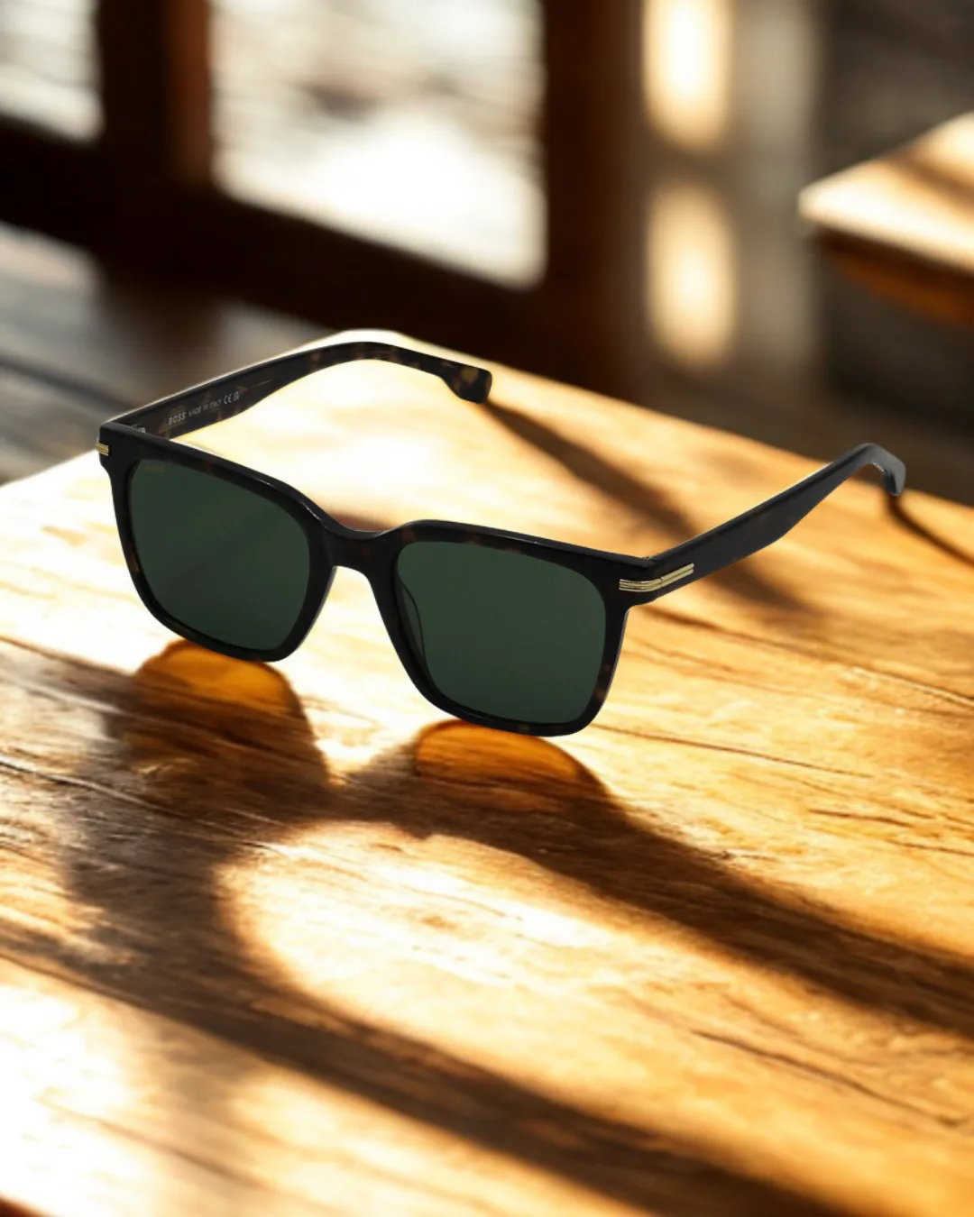 Sovereign Square Acetate Sunglasses view 2