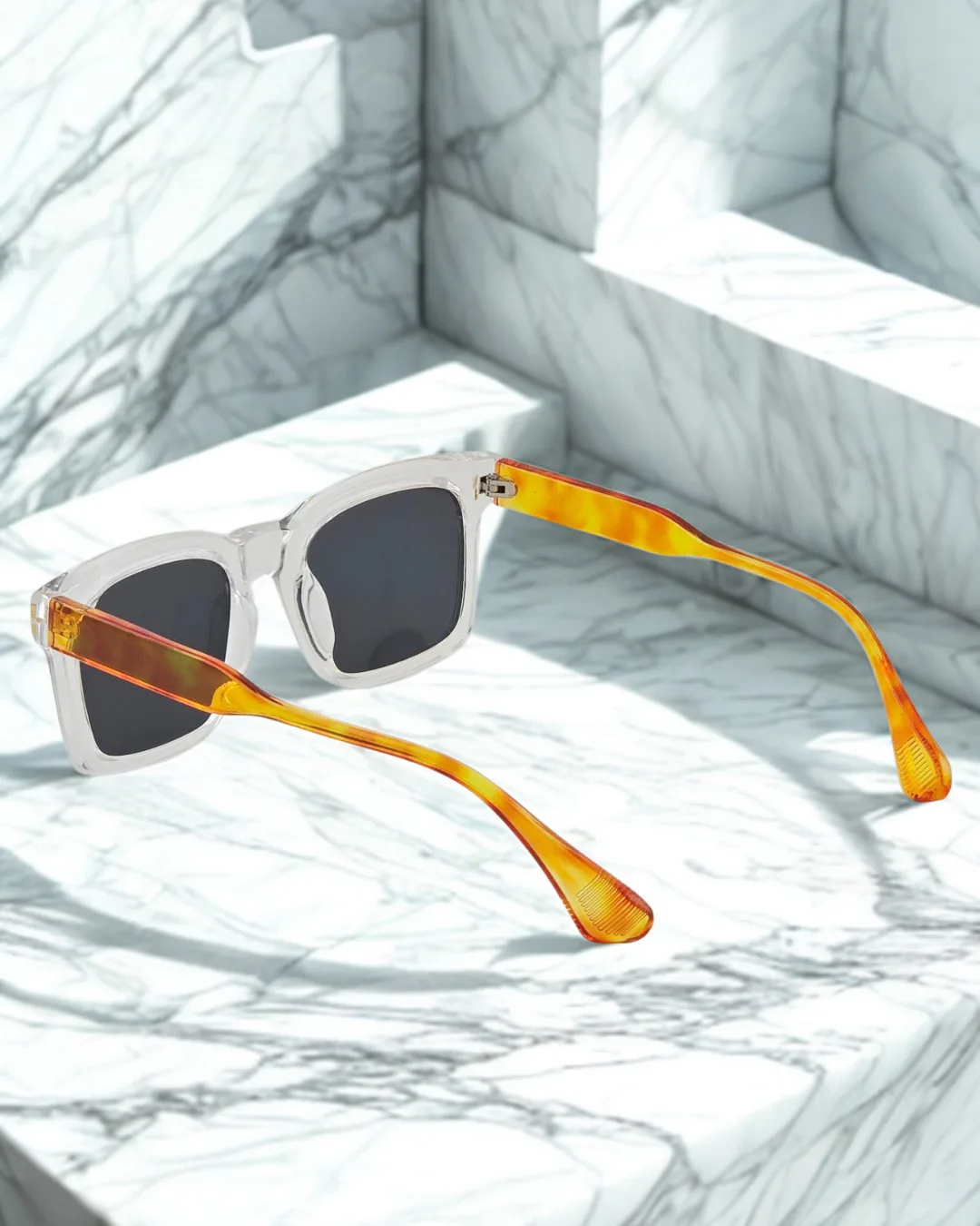 Blurkart Premium Square Sunglasses – Full UV Protection (Unisex) view 3