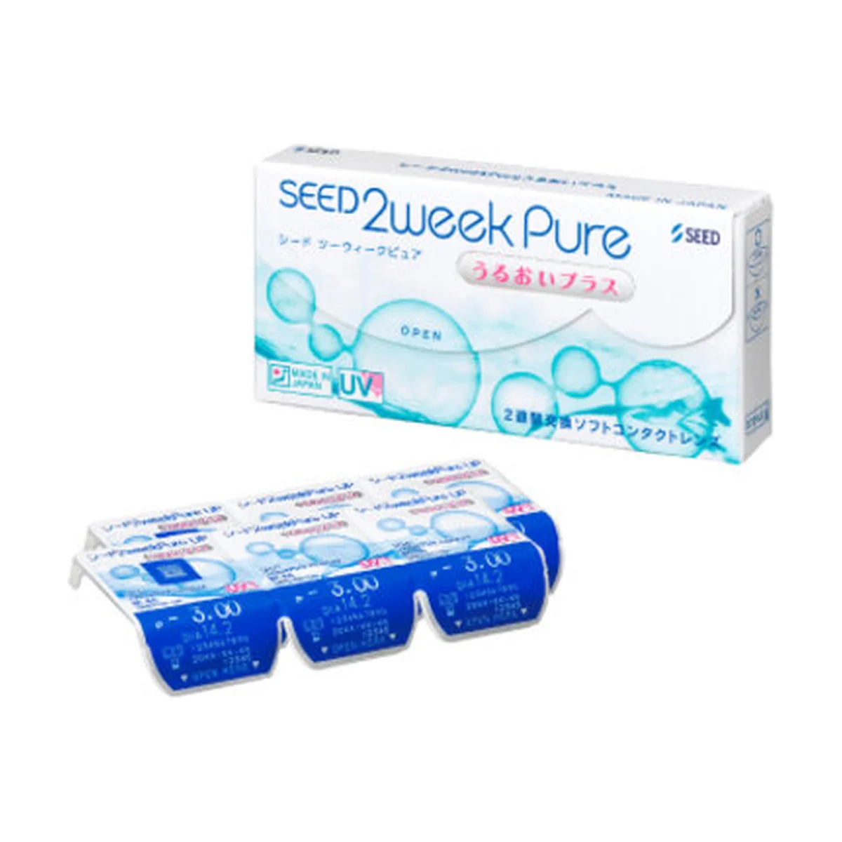 SEED 2week Pure High Power Contact Lenses