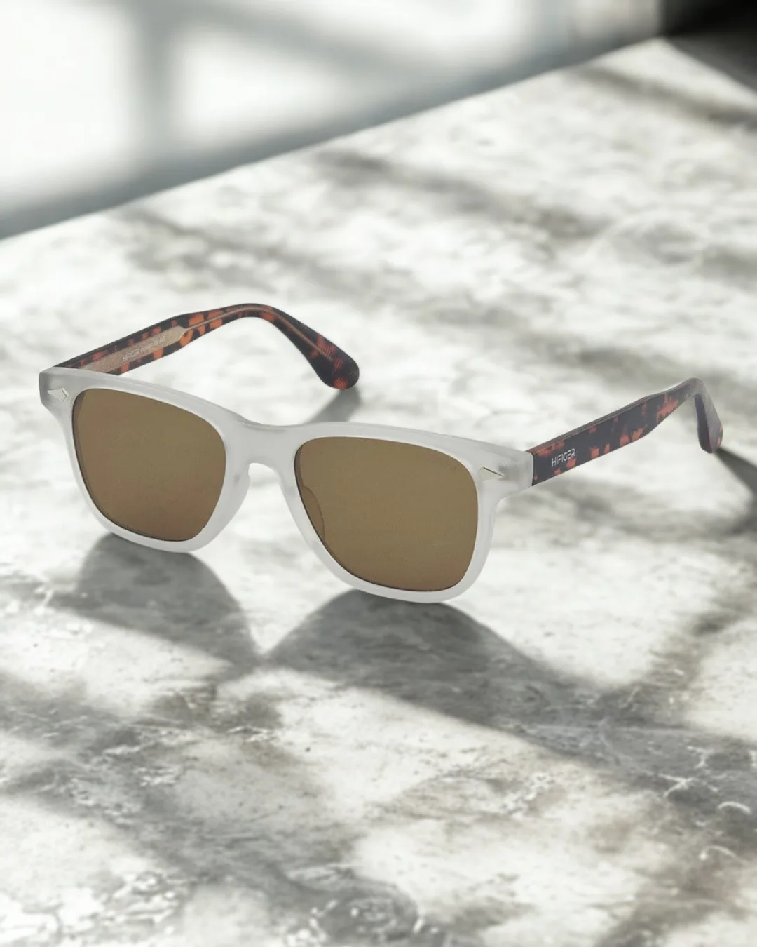 Hilfiger Square Acetate Sunglasses – UV400 Protection