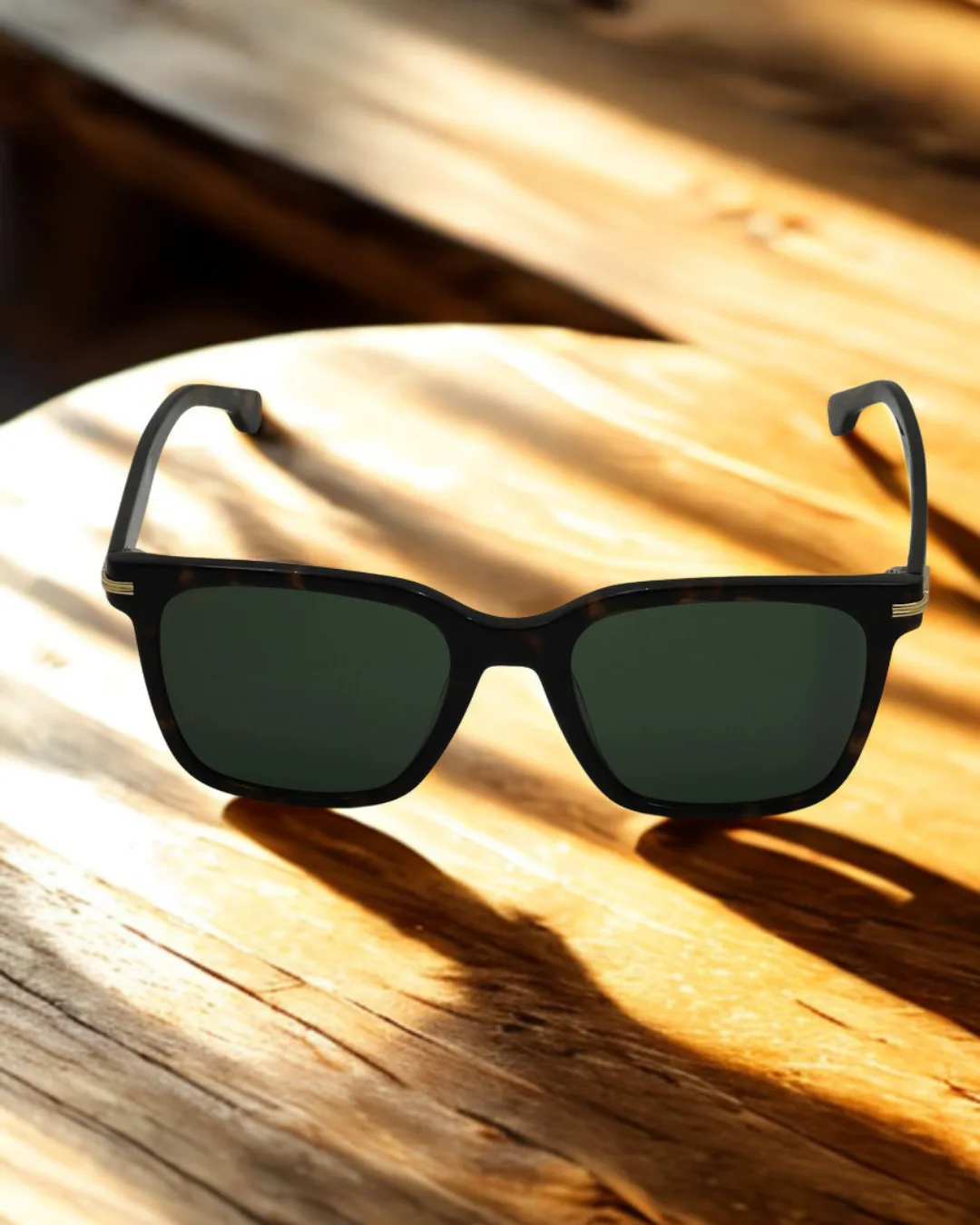 Sovereign Square Acetate Sunglasses view 3