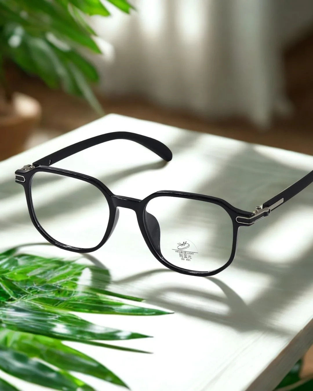 Blurkart Premium Square Acetate Glasses – Blue Light Protection (Unisex) view 2