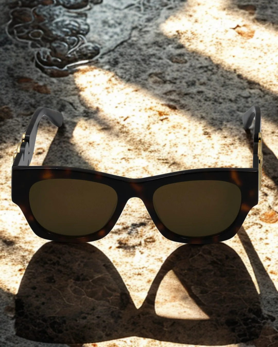 Safari Square Acetate Sunglasses view 2