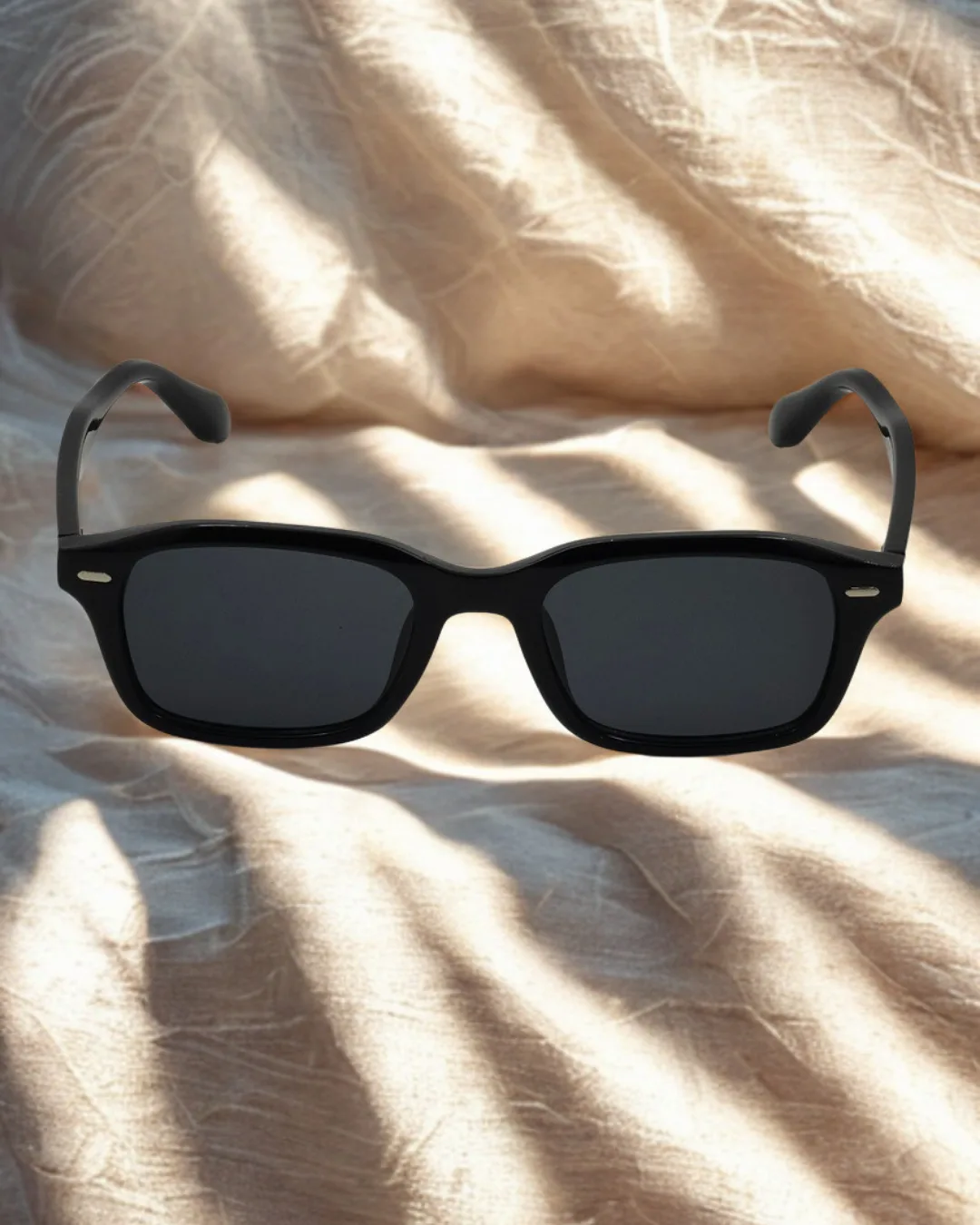 District Chunky Rectangle Sunglasses view 2