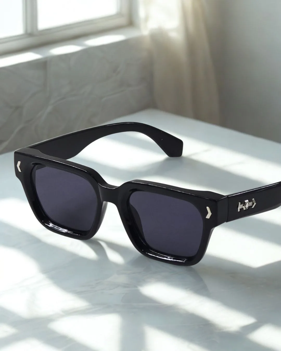 Blurkart Premium Square Sunglasses – Full UV Protection (Unisex) view 2