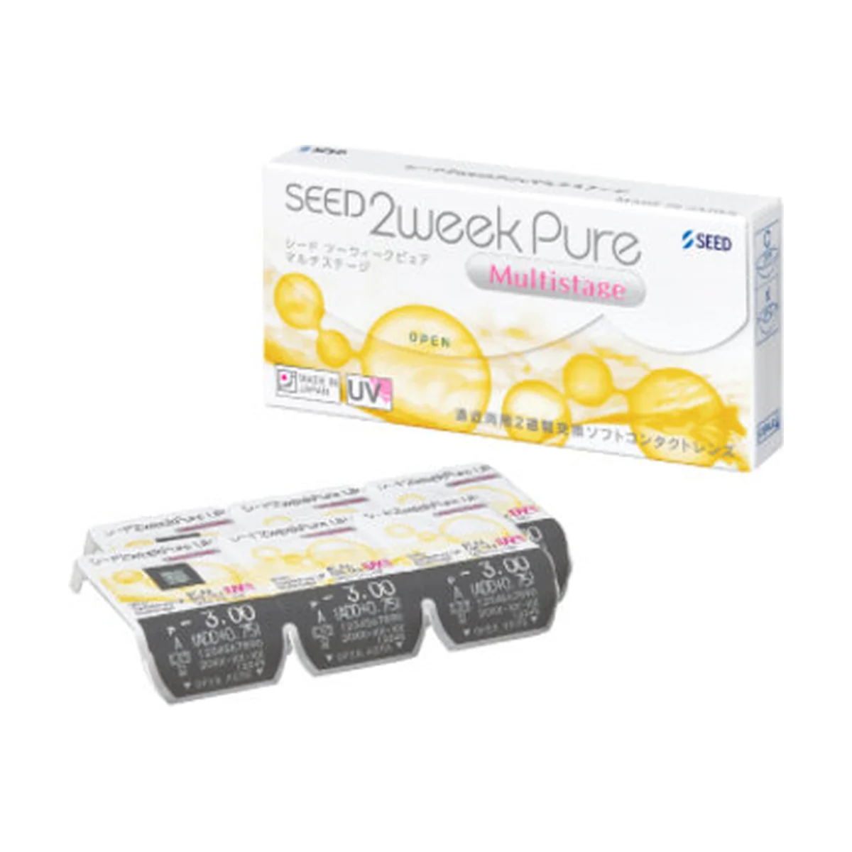 SEED 2week Pure Multistage Multifocal Contact Lenses