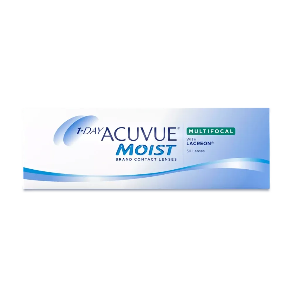 1-DAY ACUVUE® MOIST MULTIFOCAL Daily Contact Lenses – 30 Lens Pack