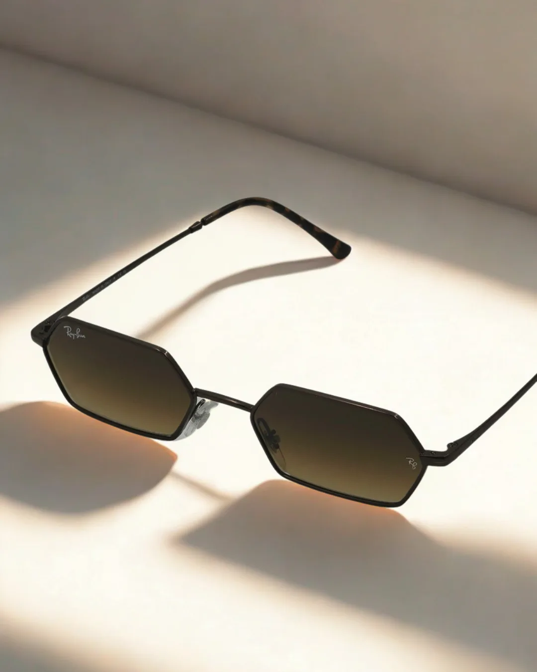 Heritage Retro Hexagonal Metal Sunglasses