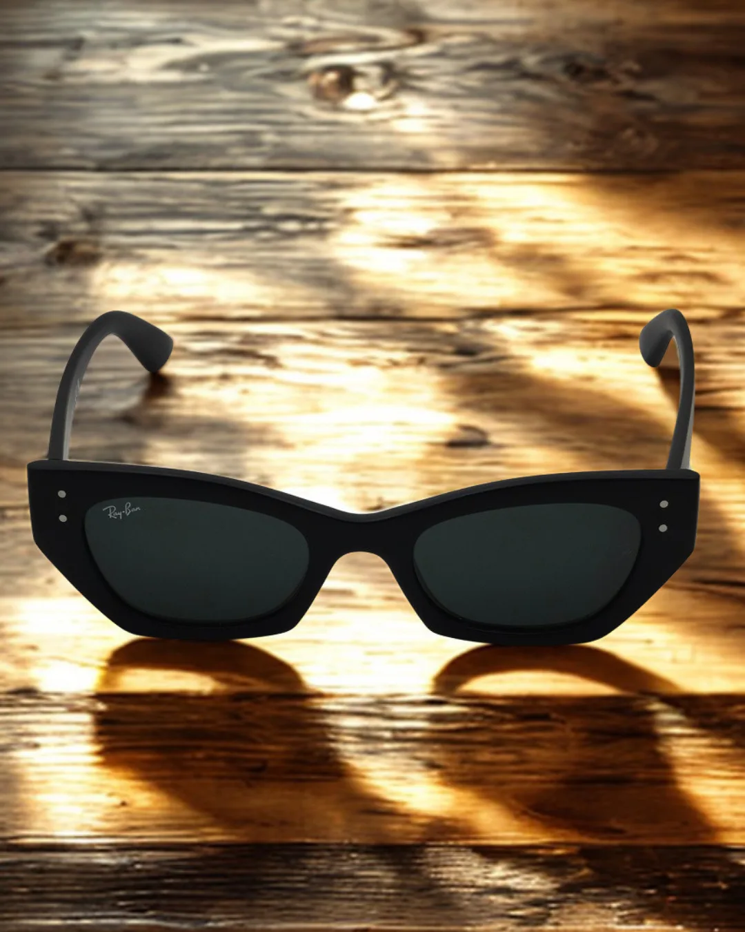 Sirena Vintage Cat-Eye Sunglasses view 2