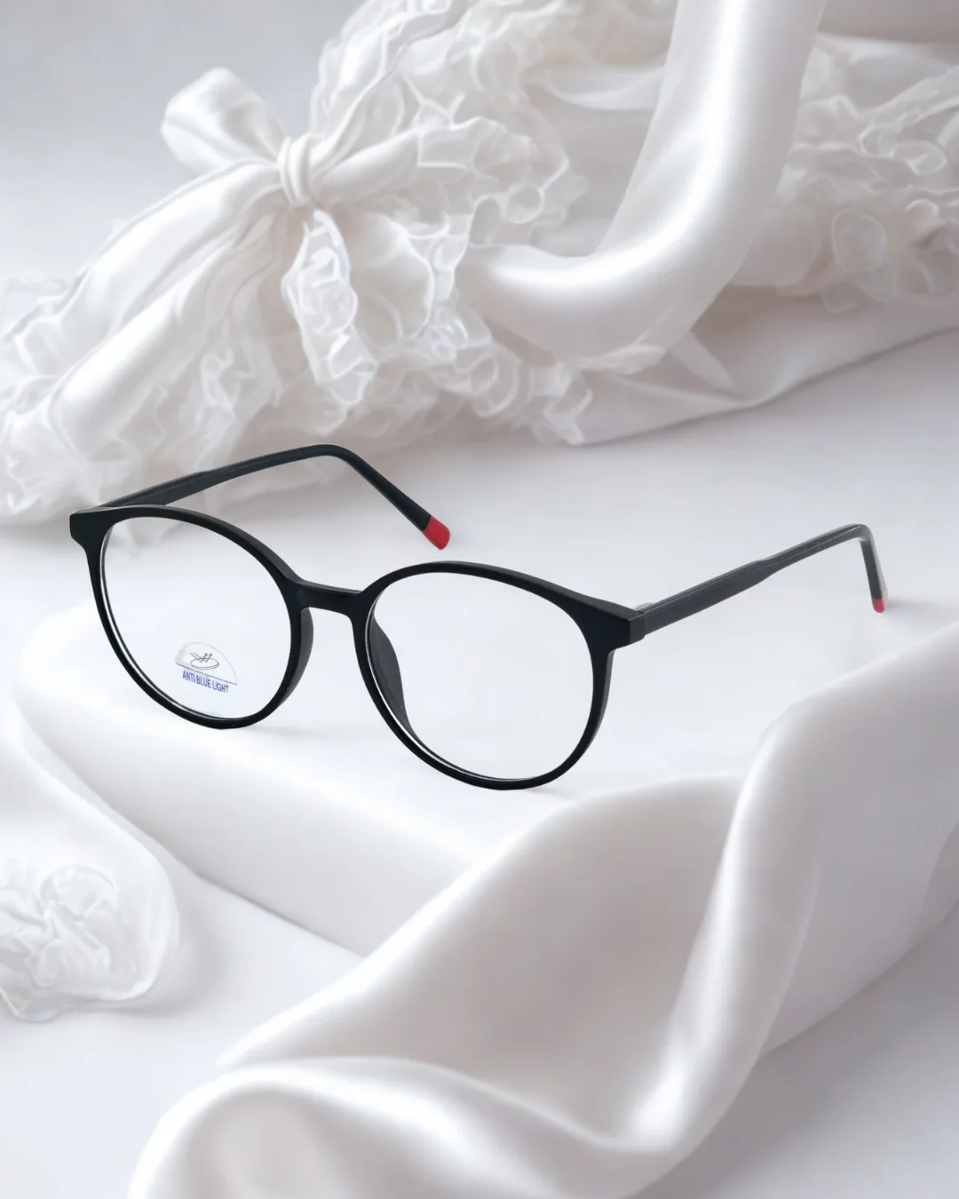 Blurkart Premium Round Prescription Frame – Blue Light Protection (Unisex)