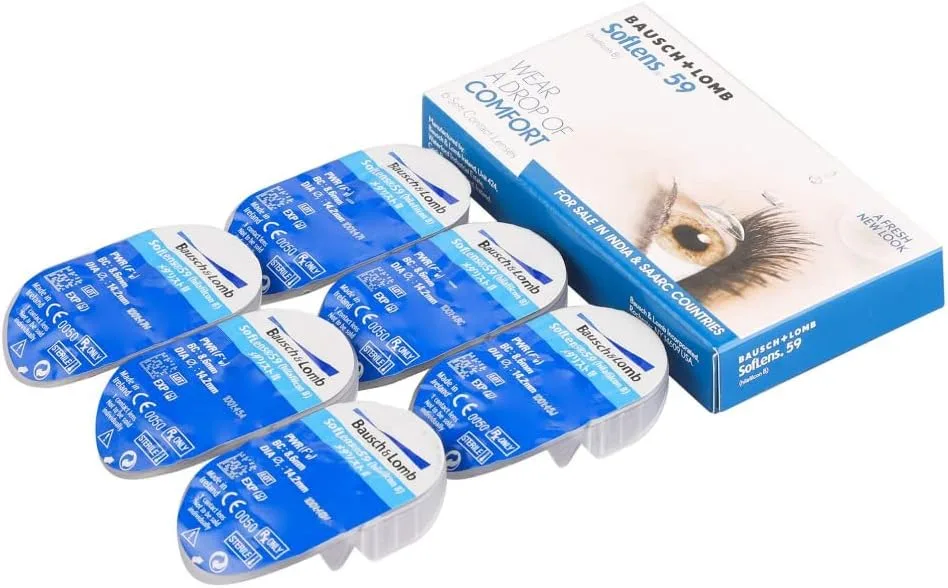 Bausch & Lomb SofLens 59 Contact Lenses – Pack of 6 view 2