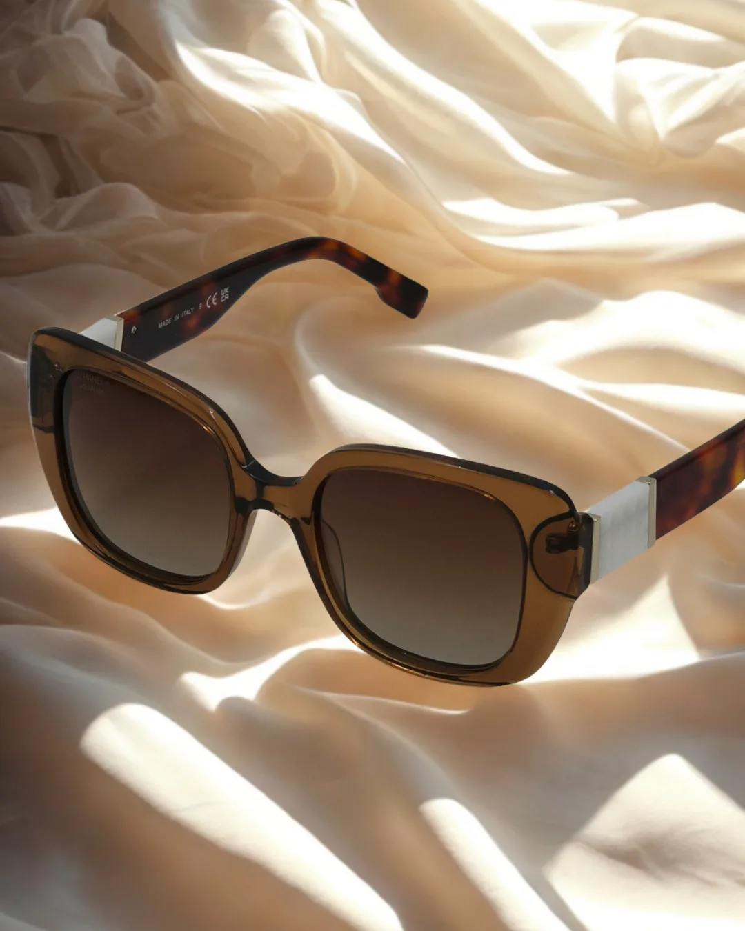 Honey Square Acetate Sunglasses