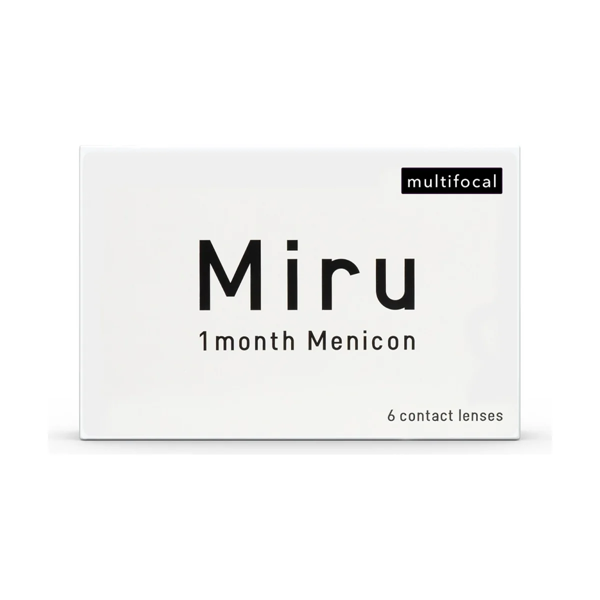 Menicon Miru 1month Multifocal Contact Lenses - 6 Lens Pack