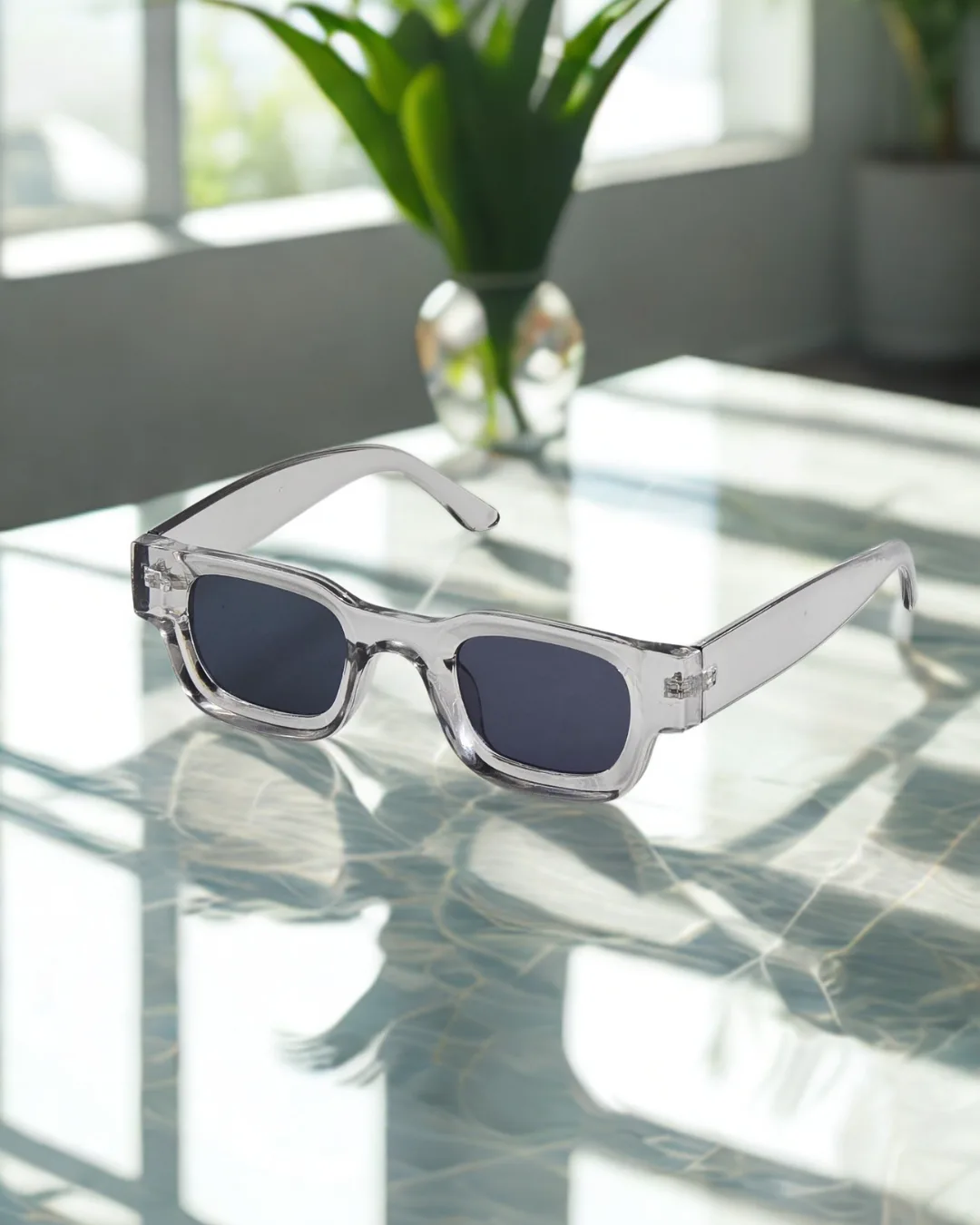 Blurkart Premium Square Sunglasses – Classic Unisex Model