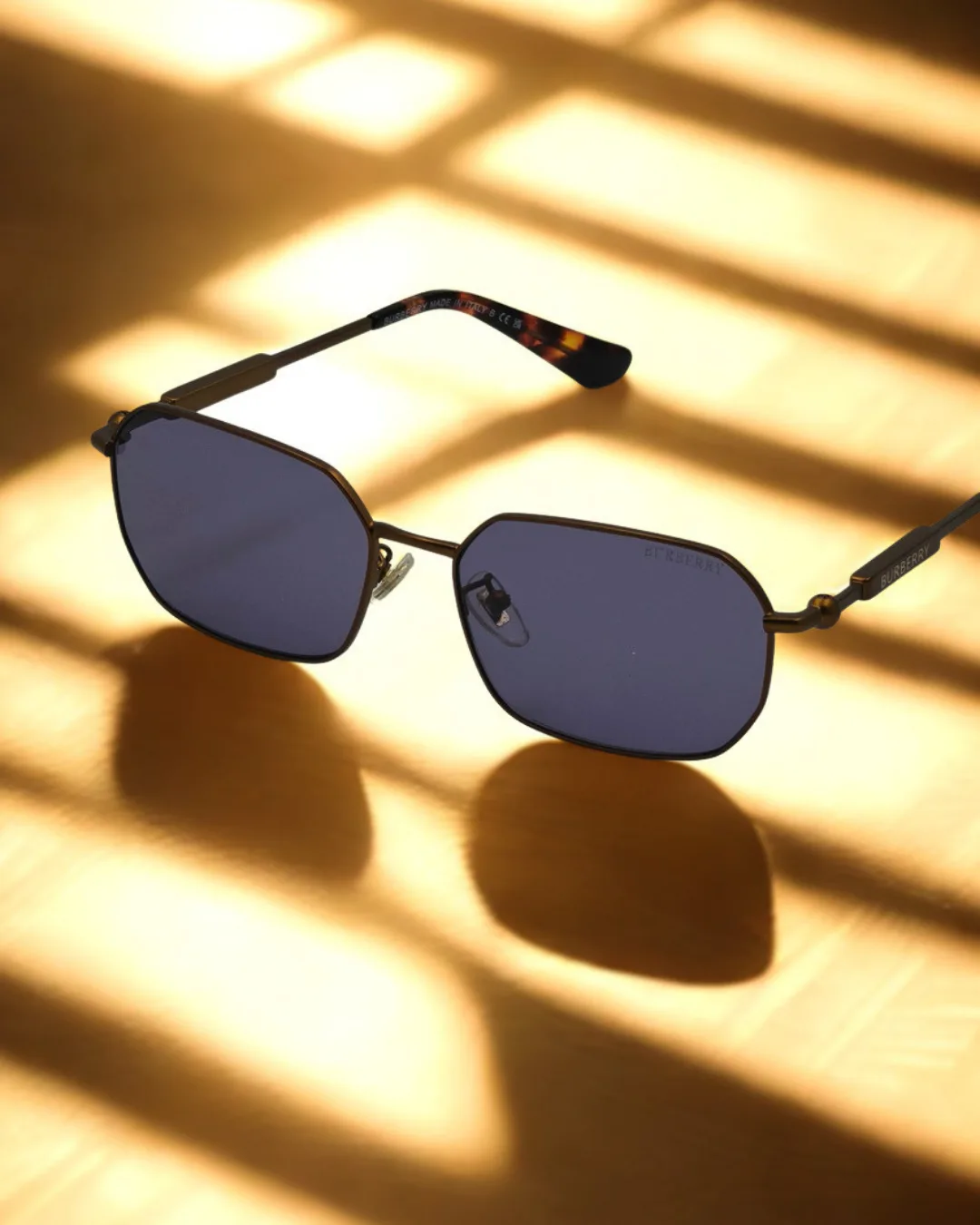 Apex-T Retro Rectangular Titanium Sunglasses