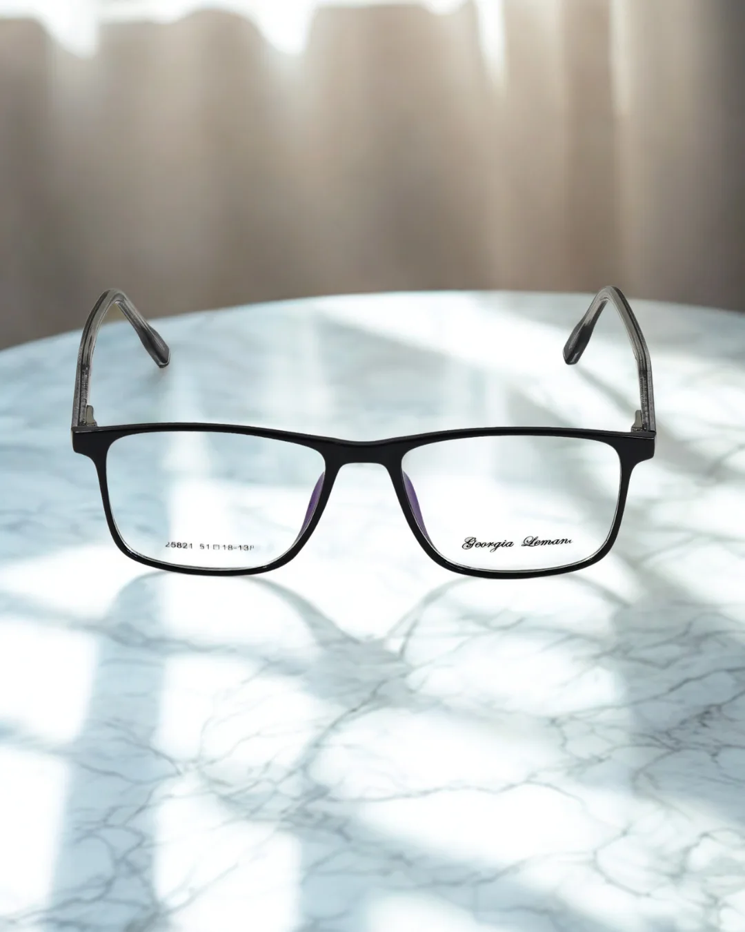 Blurkart Premium Rectangle Prescription Frame – Lightweight Unisex Model view 2