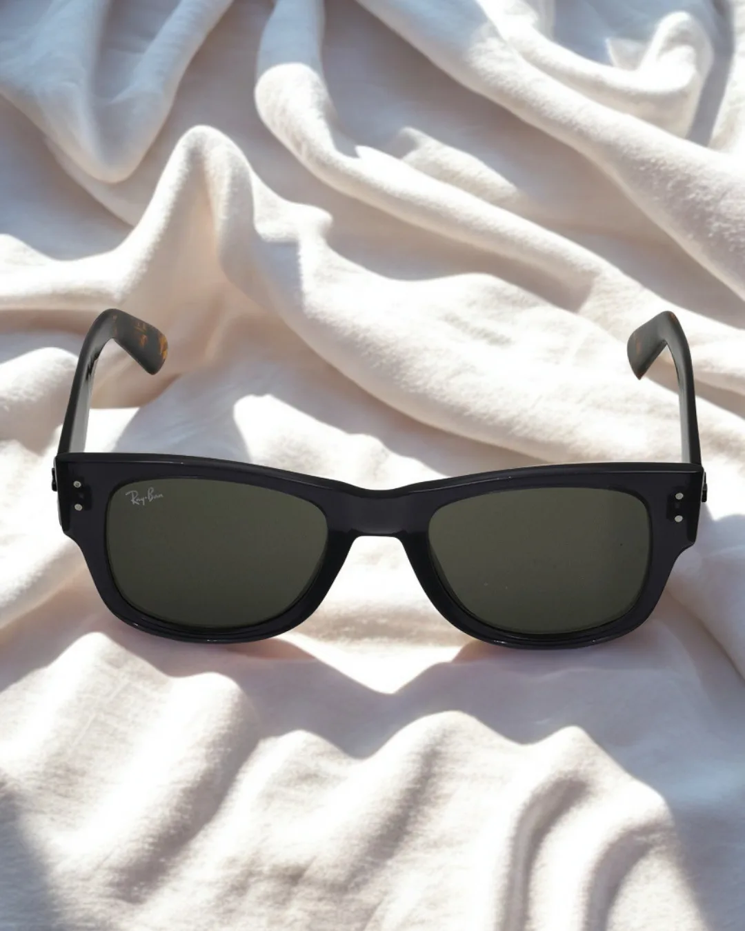 Icon Wayfarer Acetate Sunglasses view 3