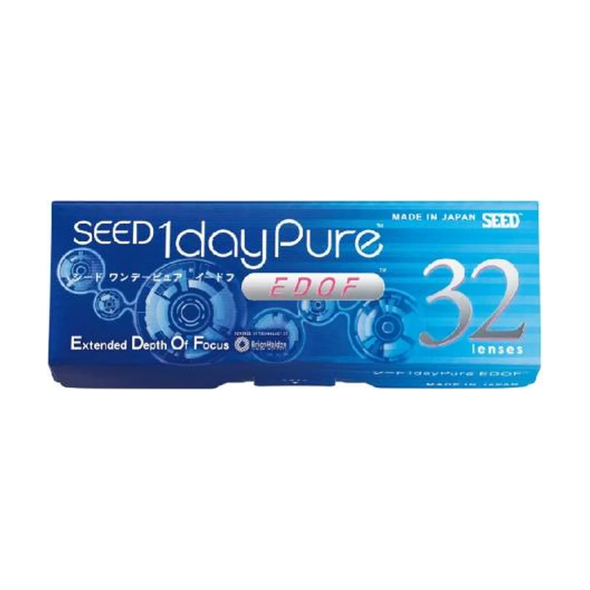 SEED 1dayPure EDOF Daily Contact Lenses - 32 Lens Pack