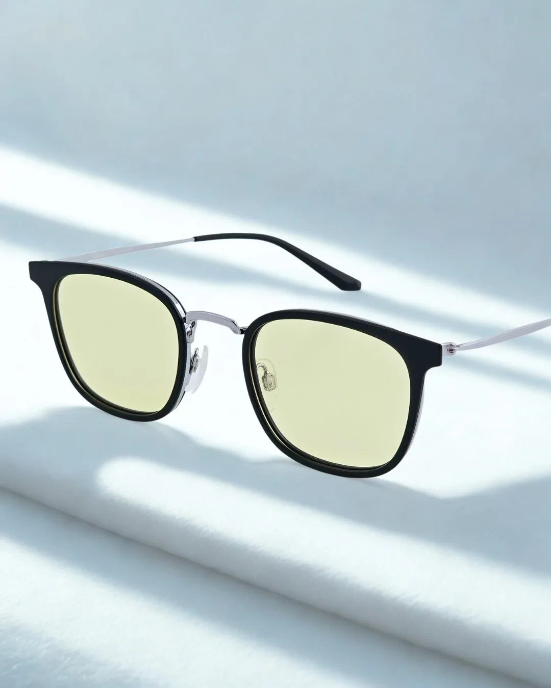 Blurkart Premium Square Night Vision Frames – Full UV Protection (Unisex)
