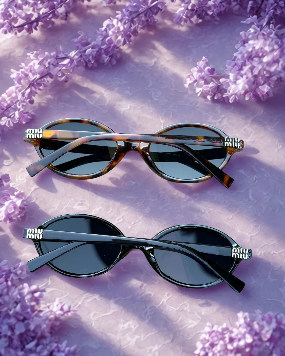 Blurkart Premium Oval Sunglasses – Full UV Protection (Unisex) view 2
