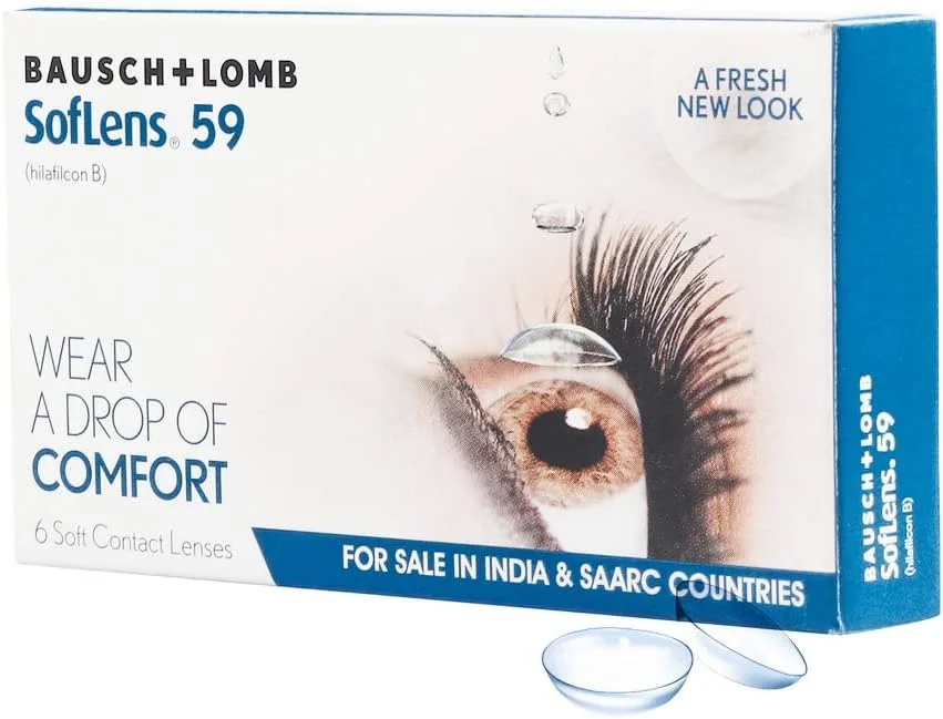 Bausch & Lomb SofLens 59 Contact Lenses – Pack of 6 view 3