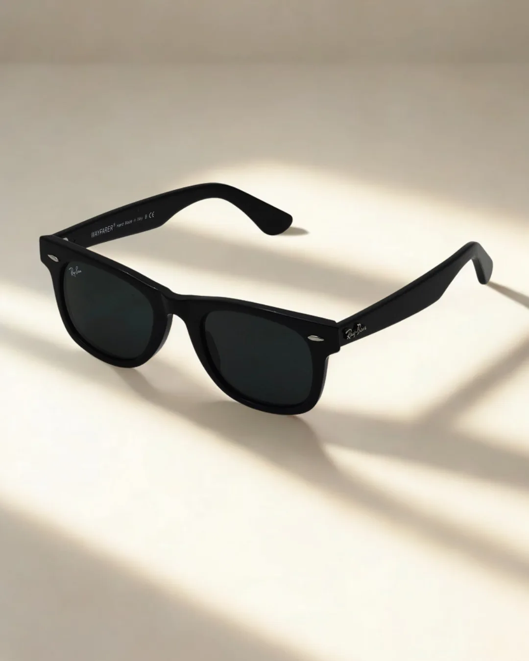 Nomad Wayfarer Acetate Sunglasses view 2